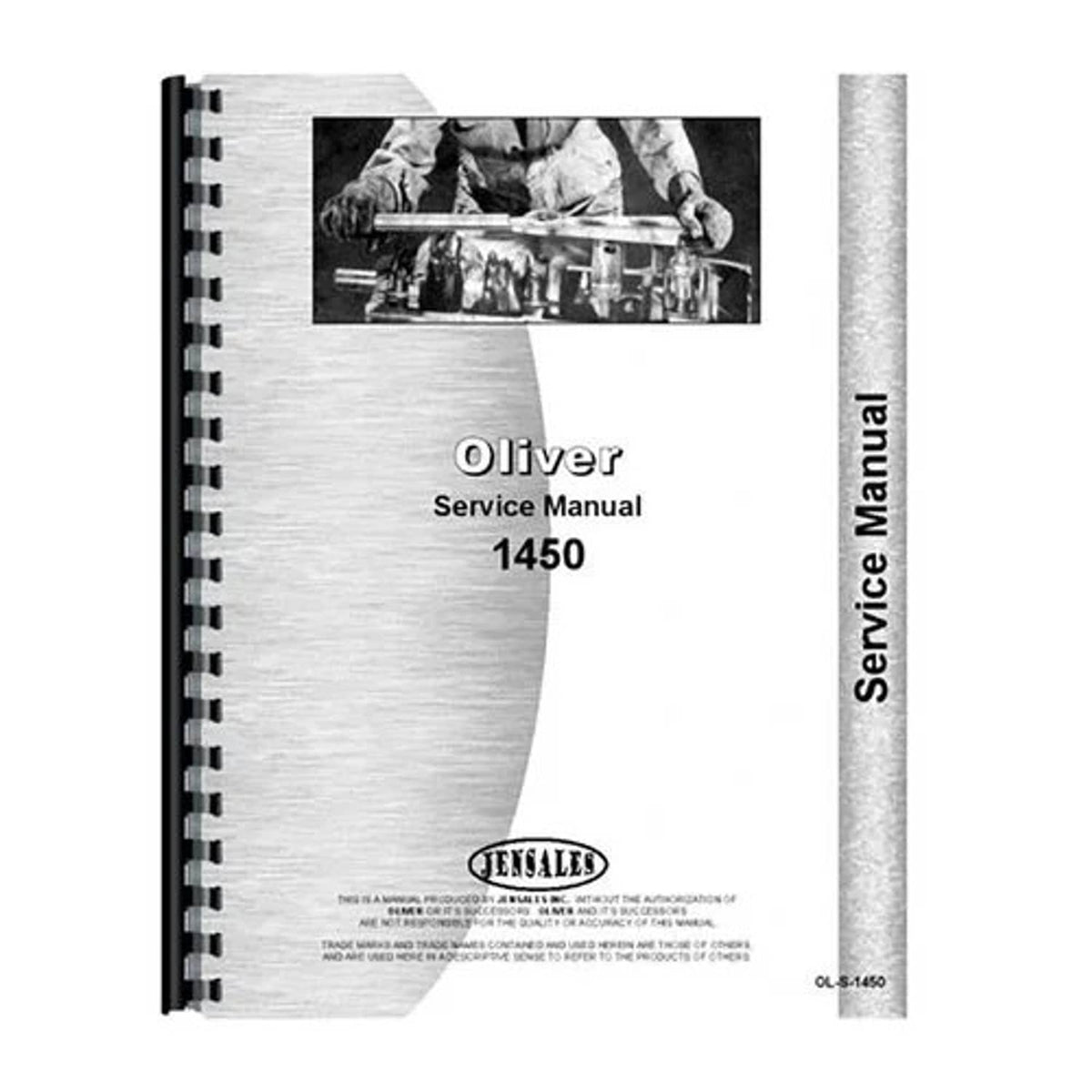 Bethesda Industrial Service Manual fits Oliver 1450