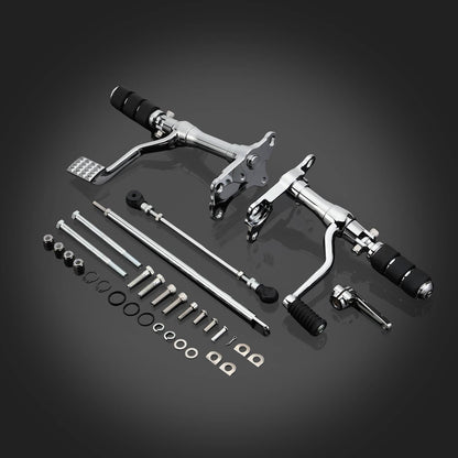 Bethesda Industrial Complete Forward Control Pegs Levers & Linkage For Sportster 883 1200 1991-2003