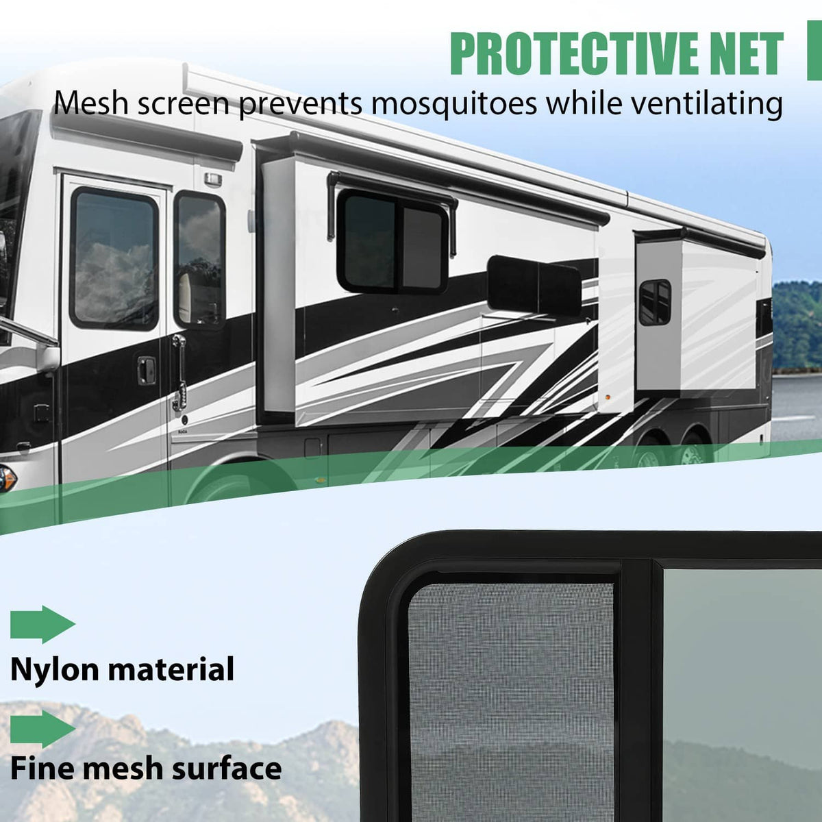 Bethesda Industrial Tinted Glass For Camper Trailer Horizontal Sliding Window RV Window 24" x 22"