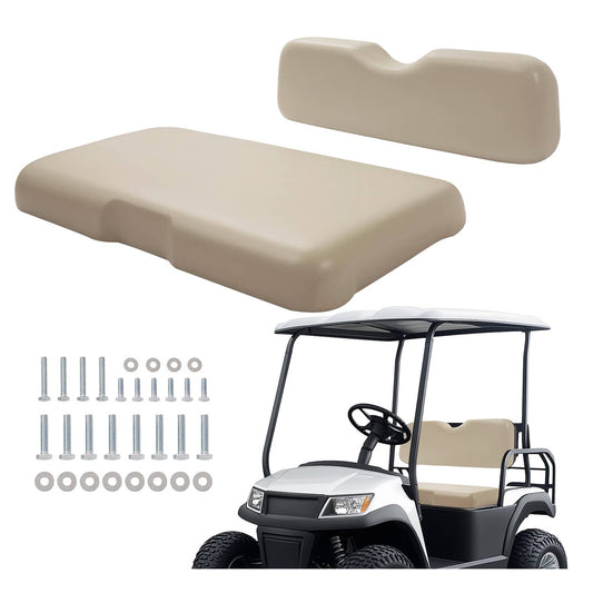 Bethesda Industrial For EZGO RXV 2008-Up Models Stone Golf Cart Front Seat Cushion Bottom Backrest