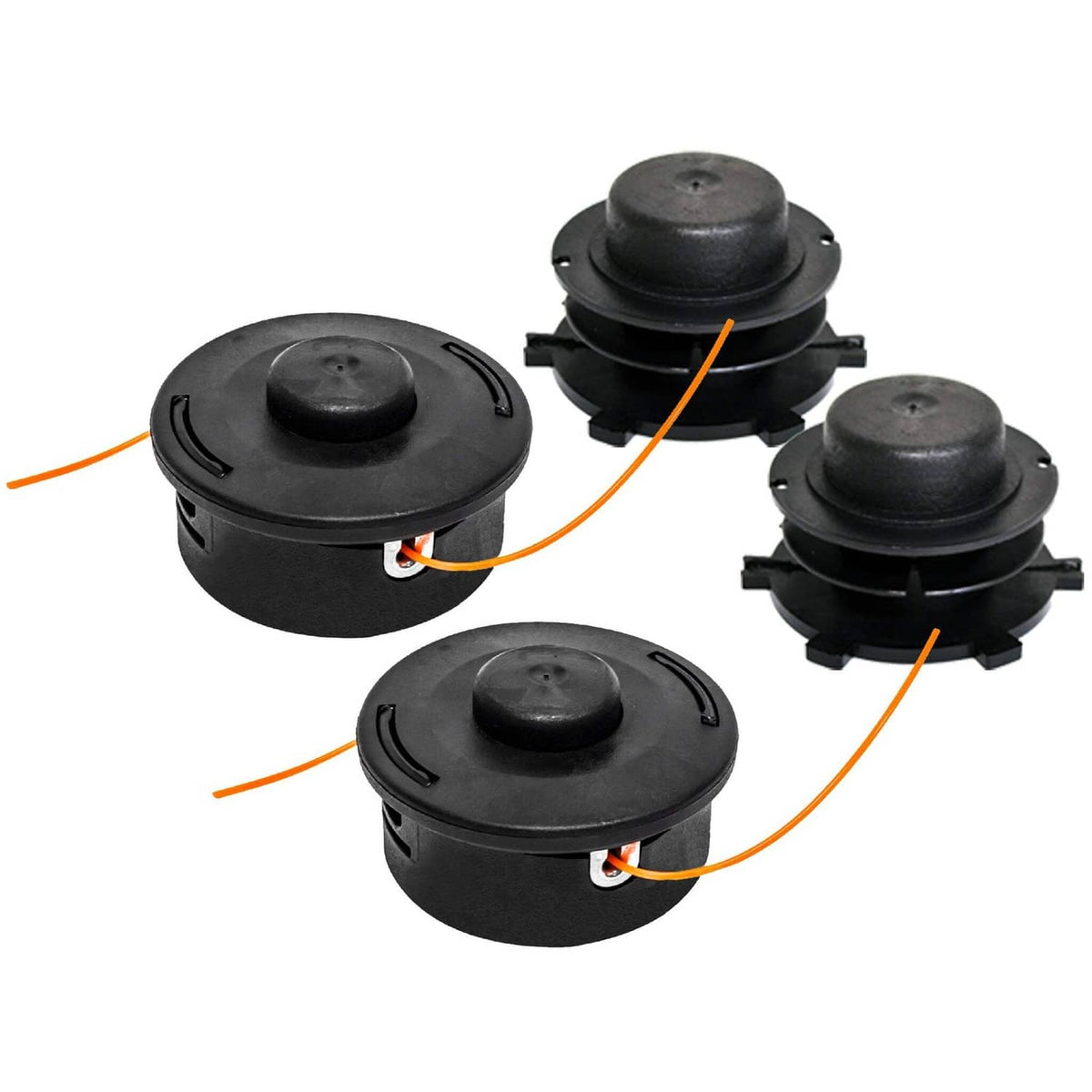 Bethesda Industrial (2) Trimmer Head & Spool Fits Stihl 25-2 FS44 FS55 FS80 FS83 FS85 FS86 FS88