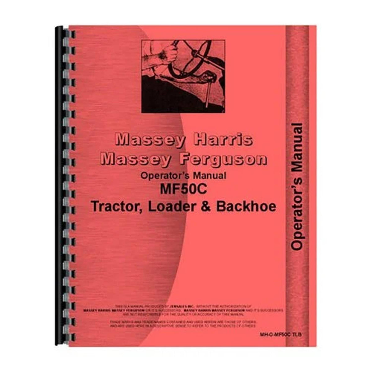 Bethesda Industrial Operator's Manual fits Massey Ferguson 50C 50C