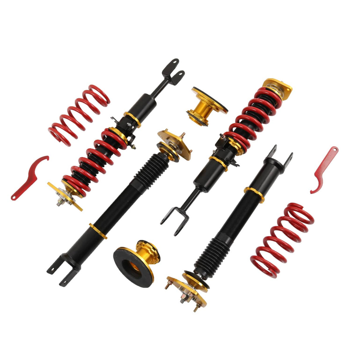 Bethesda Industrial Coilovers Suspension Kits Fit For Nissan 350Z 03-08 Adj. Height Lowering Shocks