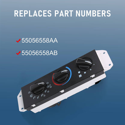 Bethesda Industrial For Jeep Wrangler AC 2005-2006 Heater Climate Control Unit 55056558AA 55056558AB