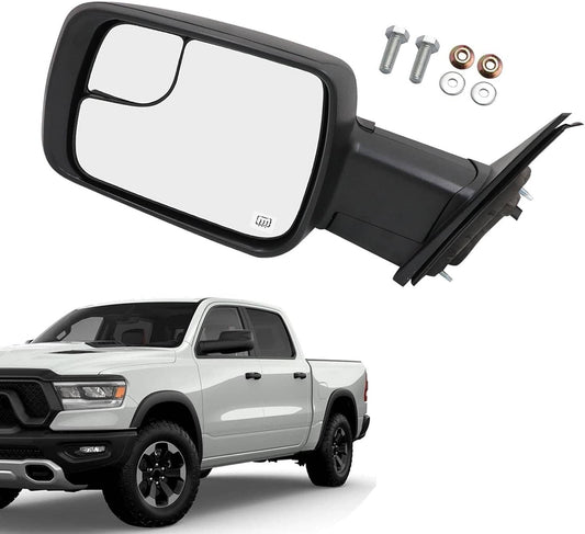 Bethesda Industrial For Dodge Ram 1500 2019-2024 Left Driver Side Mirror Heated Signal Blind Spot