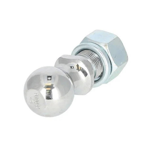 Bethesda Industrial Trailer Hitch Ball 2" Chrome Plated - 6,000 lb. GTW fits Trailer & Towing