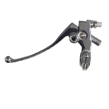 Bethesda Industrial US Left Handle Clutch Lever Perch For Honda CB650 CB650SC CB750 70s 80s （Silver）