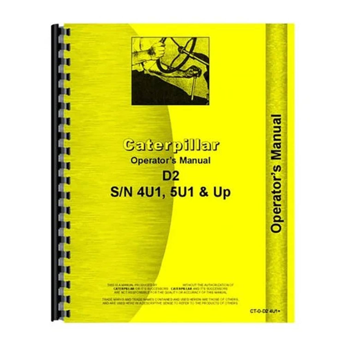 Bethesda Industrial Operator's Manual fits Caterpillar D2 D2
