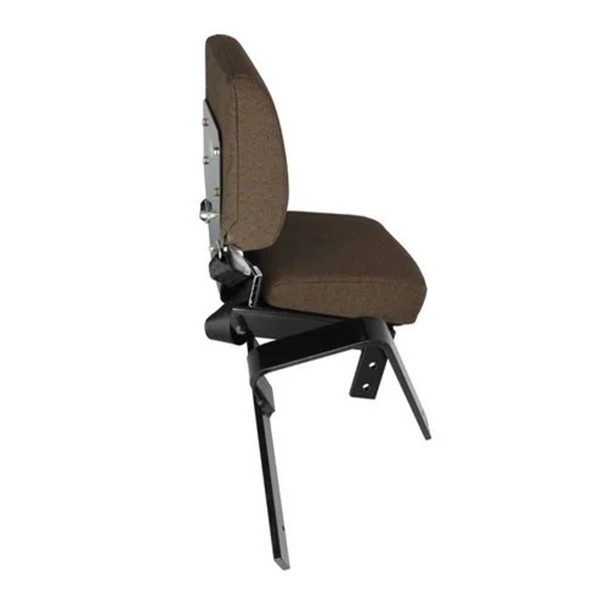 Bethesda Industrial Side Kick Buddy Seat Fabric Dark Brown fits John Deere 8100 8120 8200 8300 8400