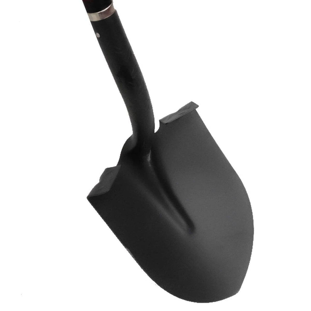 Bethesda Industrial Heavy Duty Steel Head Shovel with Non-Slip Grip Fiberglass Handle