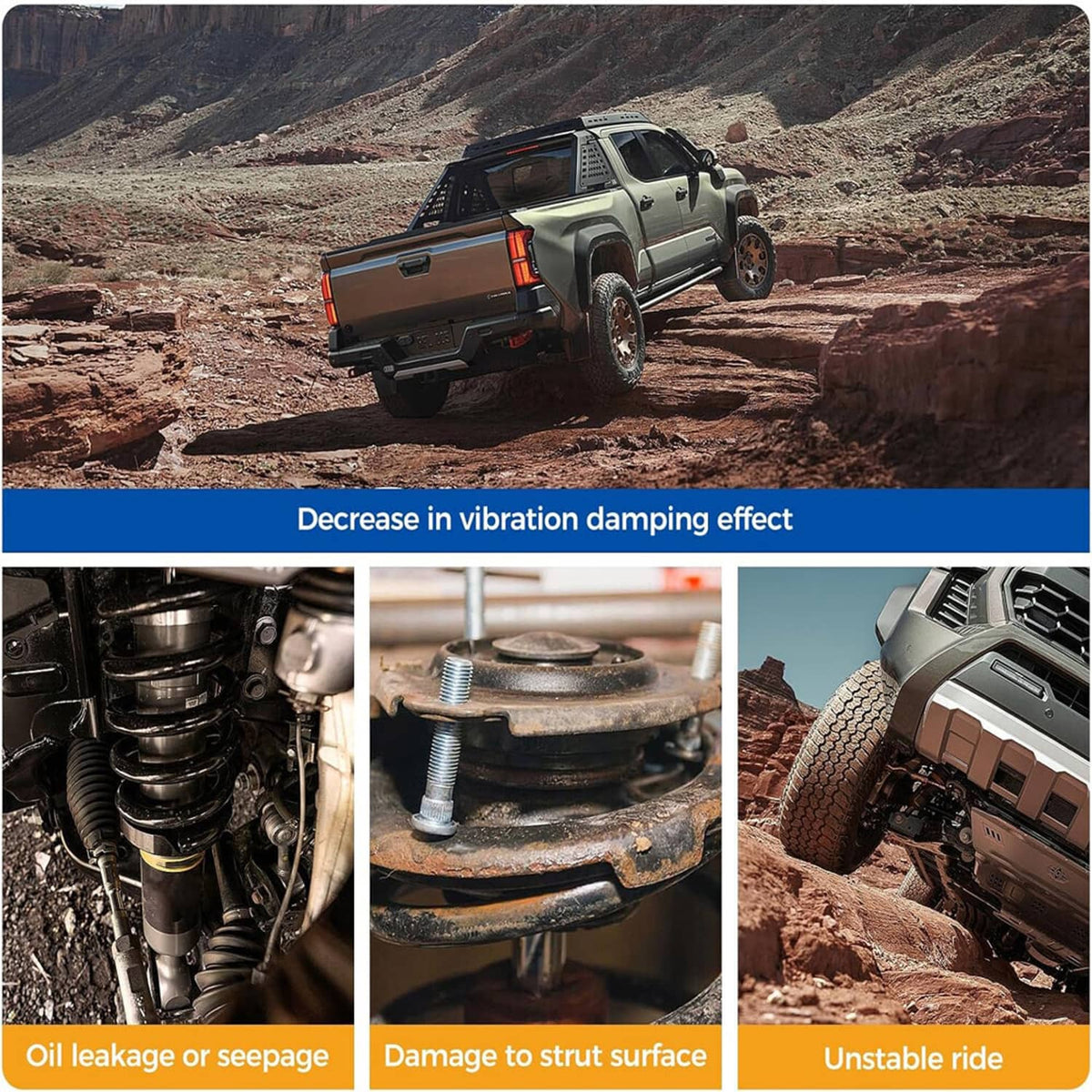 Bethesda Industrial Set Front Complete Struts Shocks & Coil Springs For 2010-2015 Toyota Prius 1.8L
