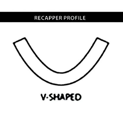 Bethesda Industrial Recapper Half - V Shaped fits Flexi-Coil 8762V2