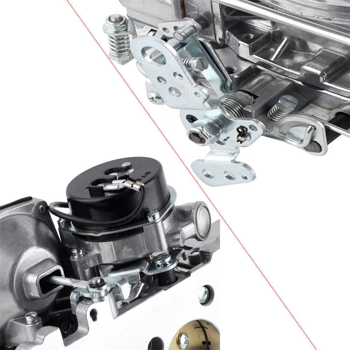Bethesda Industrial 4 Barrel Carburetor Street Warrior 0-80457S for Holley 4160 Performance 600 CFM