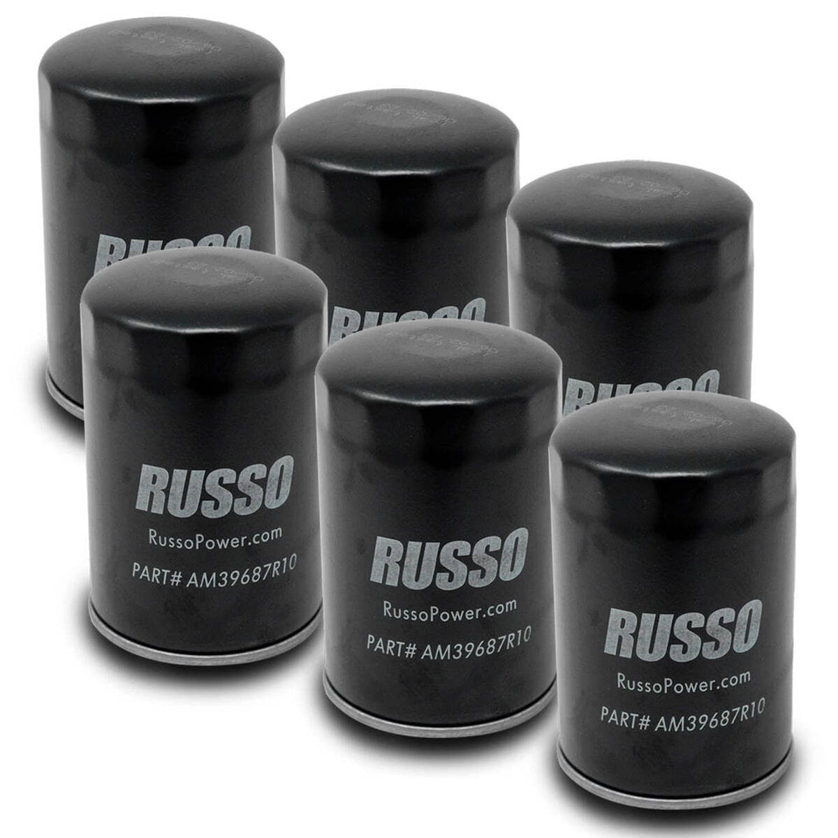 Bethesda Industrial 6PK Oil Filter for John Deere AM39687 AM34770 400 series