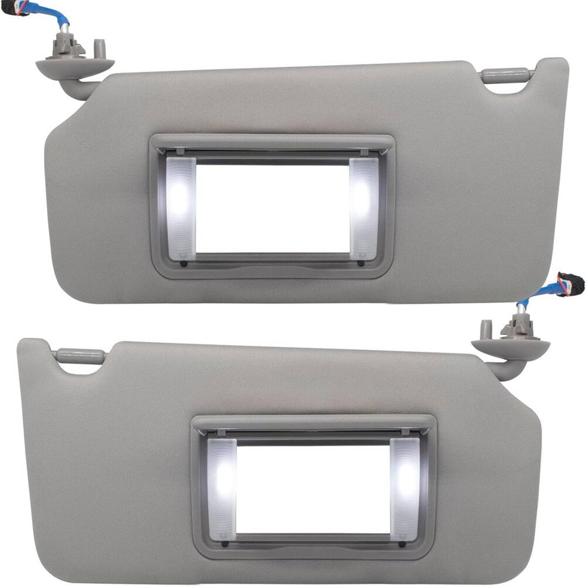 Bethesda Industrial 2Pcs Sun Visor w/LED Light Mirror For 2008-2017 Honda Accord 83280-TA5-A51ZA