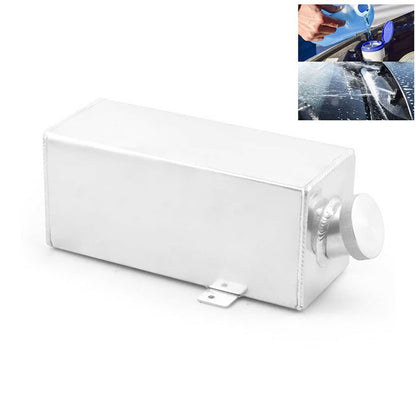 Bethesda Industrial 1.7L Aluminum Windshield Wiper Washer Fluid Bottle Overflow Reservoir Water Tank