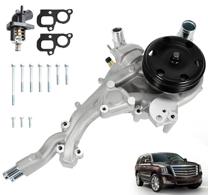 Bethesda Industrial Water Pump w/Thermostat for 2014-2020 Chevy Silverado 1500 GMC Sierra Cadillac