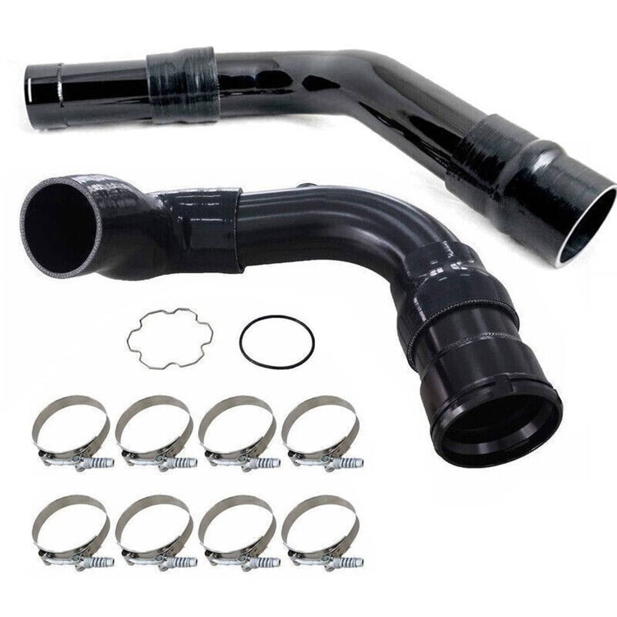 Bethesda Industrial Cold & Hot Side Intercooler Pipe Boot Kit for 11-16 Ford 6.7L Diesel Powerstroke