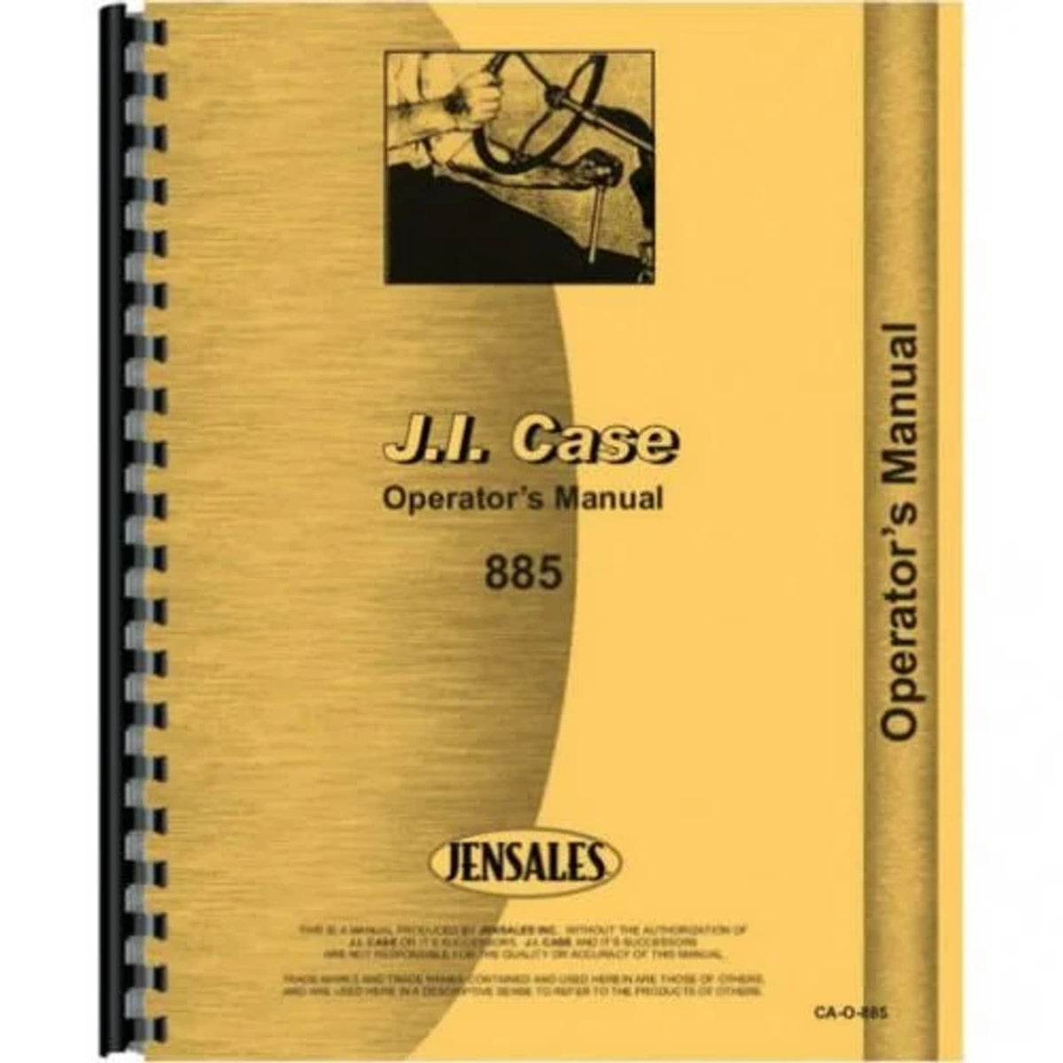Bethesda Industrial Operator's Manual fits Case IH 885