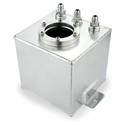 Bethesda Industrial 2L Aluminum High Flow Swirl Fuel Surge Pot Tank AN6 For 044 External Fuel Pump