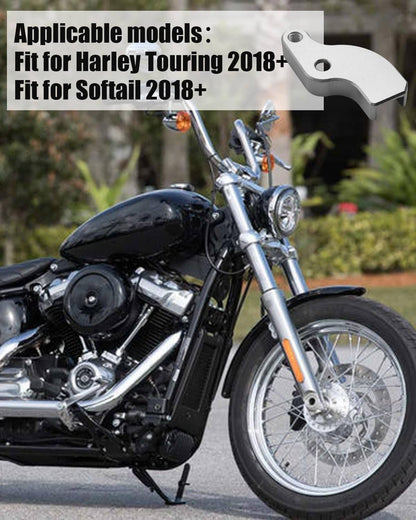 Bethesda Industrial Chrome Gear Shift Neutral Assist Bracket For Harley Softail FLFB Touring Glide