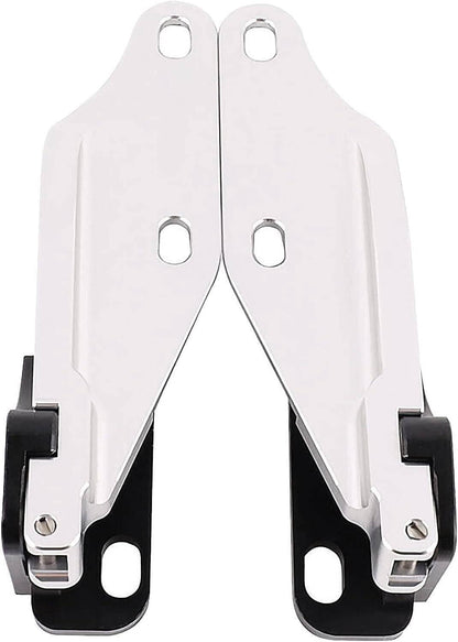 Bethesda Industrial Billet Aluminum Quick Release Hood Hinge Latch Set for 1996-2000 Honda Civic EK