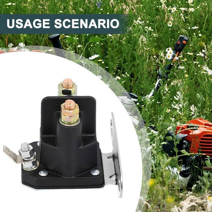 Bethesda Industrial New Lawn Mower Starter Solenoid Compatible for Trombe 030817 8321211210