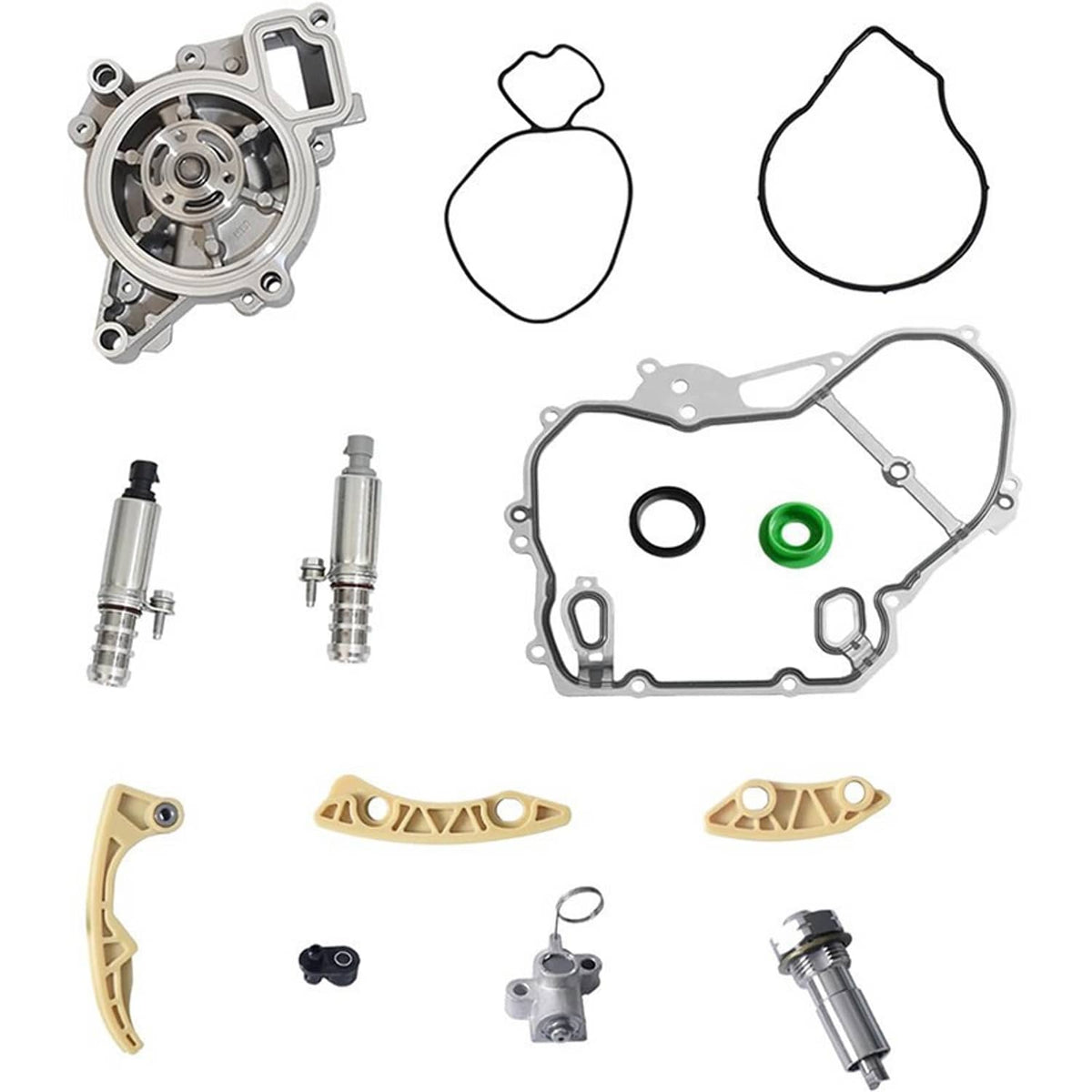Bethesda Industrial New For GM Terrain Chevy Equinox 2.2L 2.4L Ecotec Timing Chain Kit w/ Water Pump