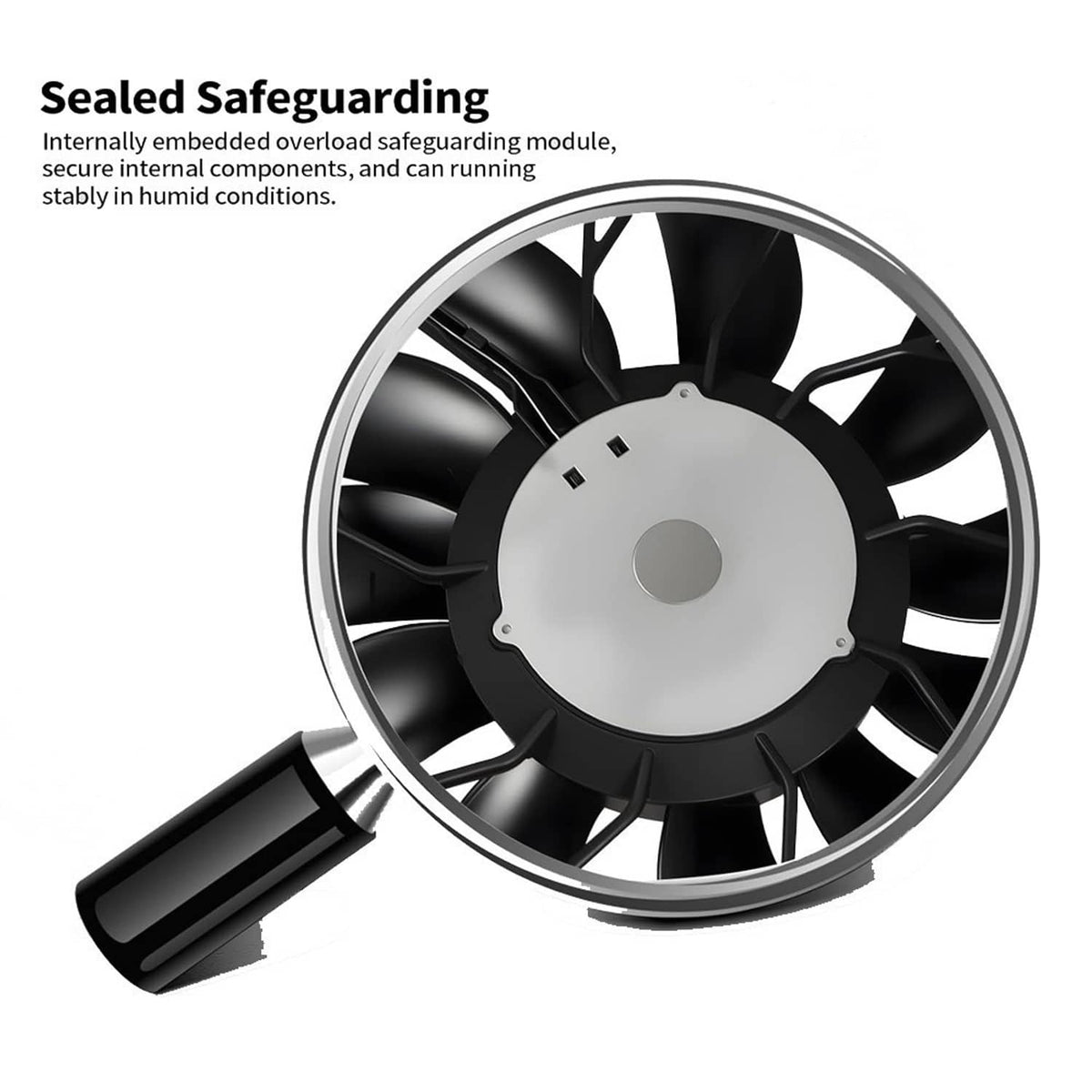 Bethesda Industrial Radiator Cooling Fan Assembly 2205000193 For 2000-2006 MERCEDES-BENZ S430 S500