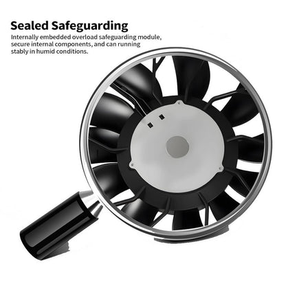 Bethesda Industrial Radiator Cooling Fan Assembly 2205000193 For 2000-2006 MERCEDES-BENZ S430 S500