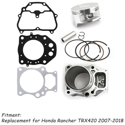 Bethesda Industrial New Cylinder Piston Gasket Top End Rebuild Kit for 2007-18 Honda Rancher TRX420