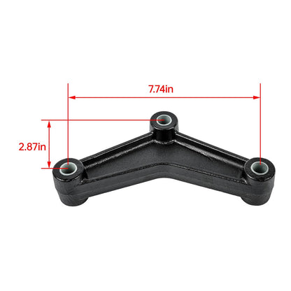 Bethesda Industrial Tandem Trailer Axle Suspension Kit U-bolt Hanger Kit 4 Leaf Springs Equalizer