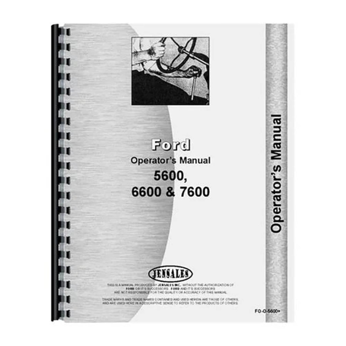 Bethesda Industrial Operator's Manual fits Ford 5600 6600 7600