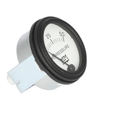 Bethesda Industrial Oil Pressure Gauge - Black Bezel Restoration Quality