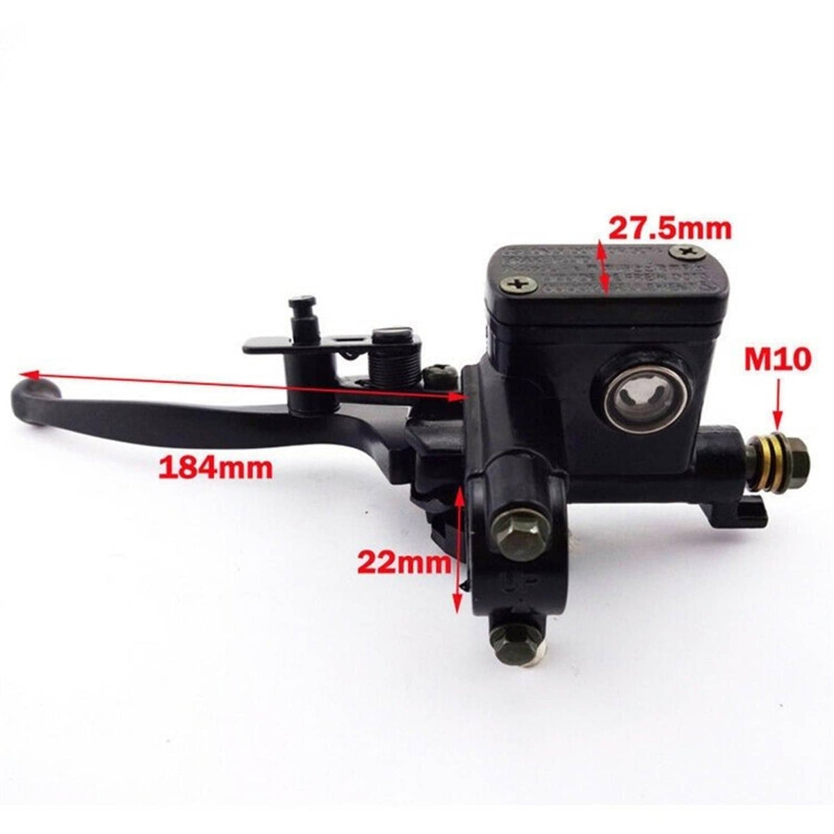 Bethesda Industrial 7/8" 22mm Left Handlebar Brake Master Cylinder Lever For 50cc 70cc 90cc ATV Quad