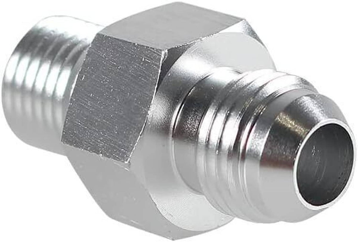 Bethesda Industrial 2Pcs Transmission Adapter Fittings 6AN Flare to 1/4" NPSM for TH350 TH400 700R4
