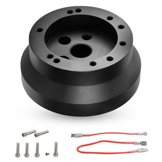 Bethesda Industrial 5 & 6 Hole Short Steering Wheel Hub Adapter for Flaming River Ididit GM Chevy