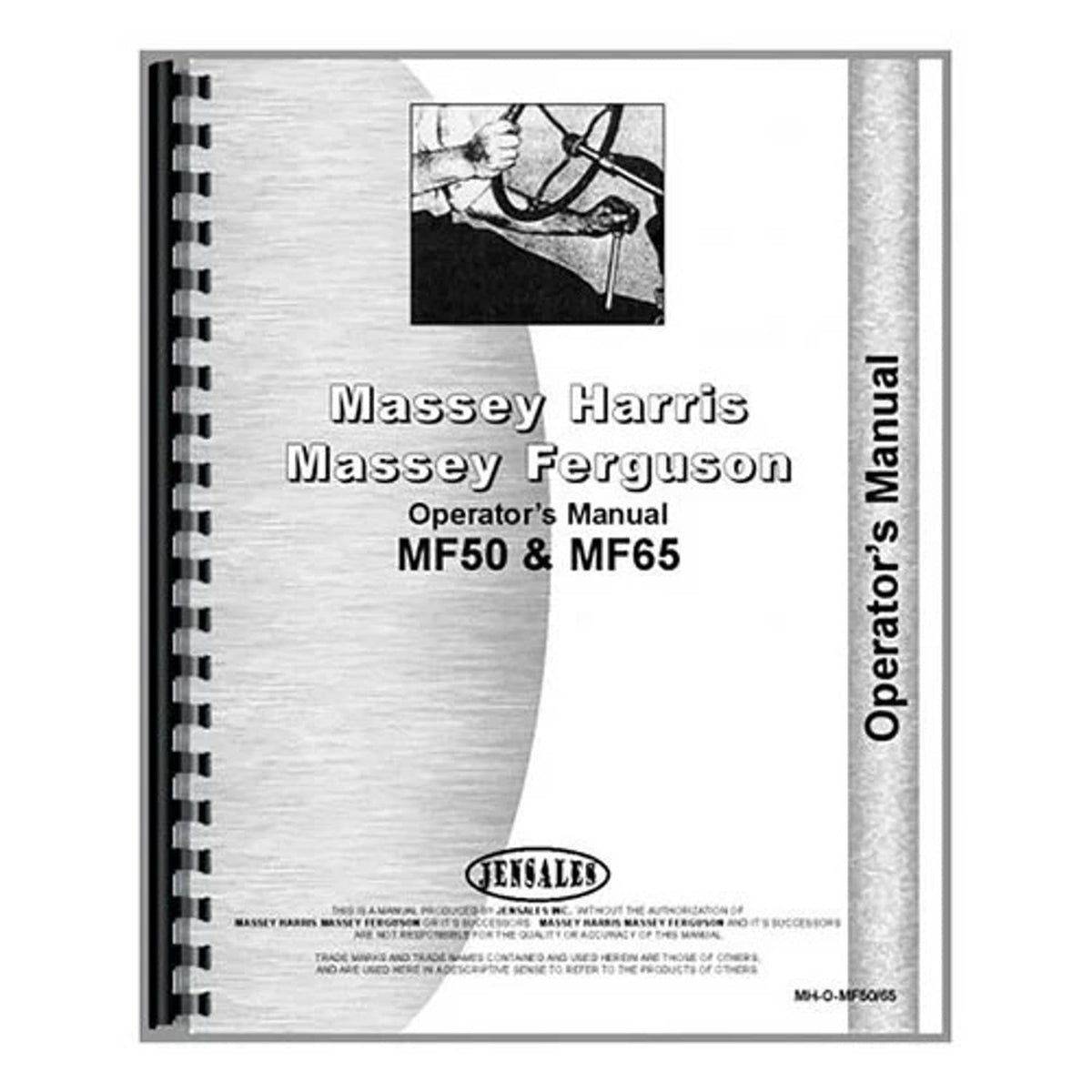 Bethesda Industrial Operator's Manual fits Massey Ferguson 50 65 50 65