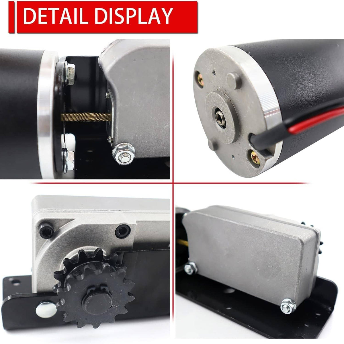 Bethesda Industrial New RV Slide Out Gear Box and High Output Motor,Replace FOR ‎R25076-1, R25075