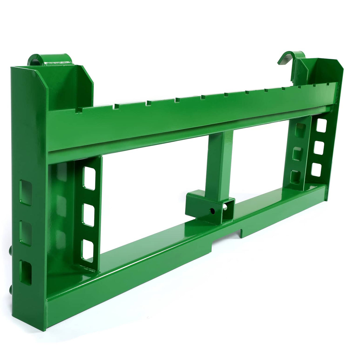 Bethesda Industrial 50" Pallet Fork Frame 4000LBS heavy-duty Steel For John Deere Loaders Skid Steer