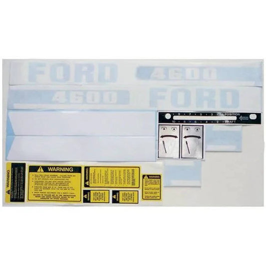 Bethesda Industrial Decal Set 4600 1975-81 Vinyl fits Ford 4600