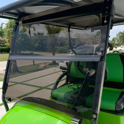 Bethesda Industrial Fold Down Windshield Tinted Windscreen For Club Car Precedent 2004-UP Golf Cart