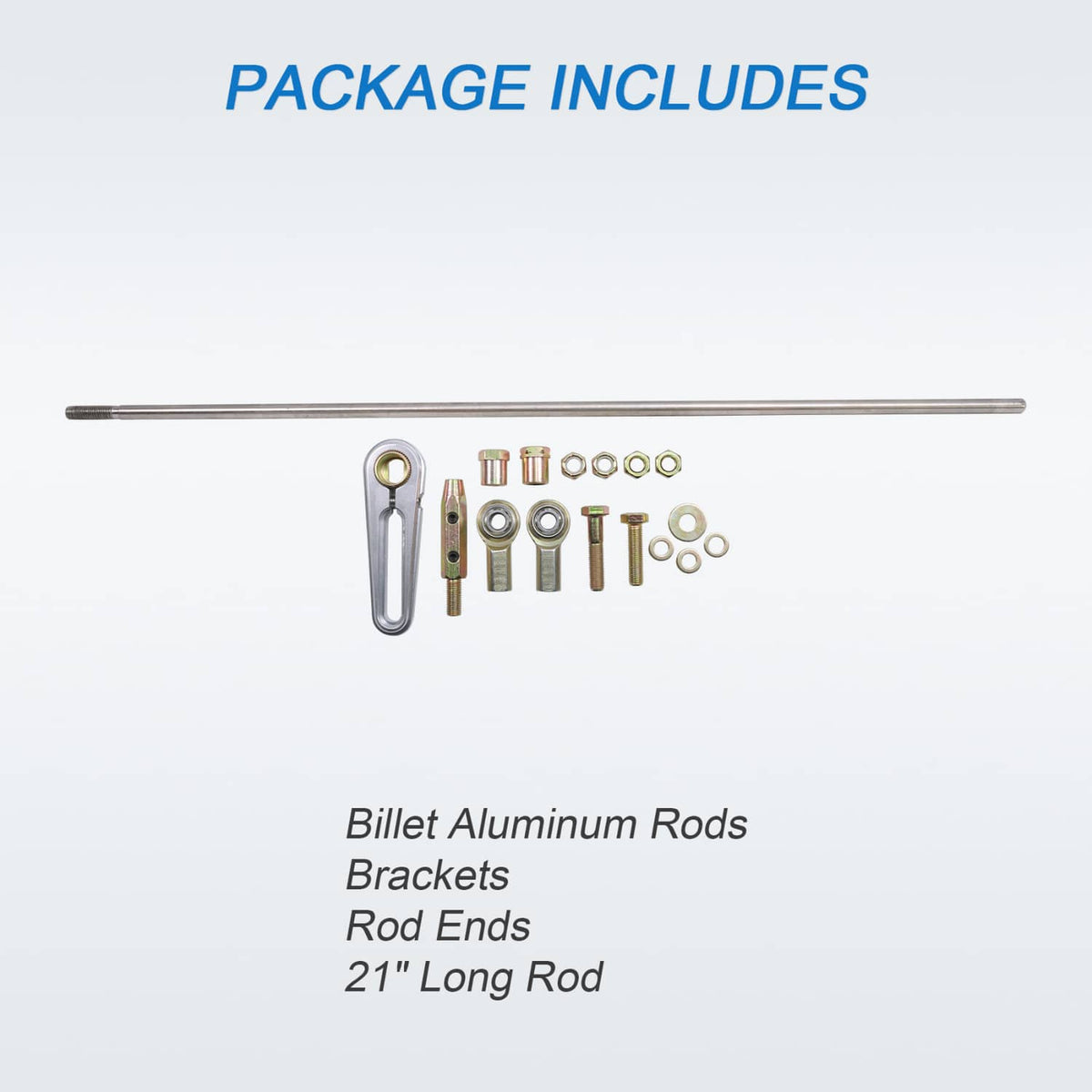 Bethesda Industrial Universal Adjustable Column Shift Linkage Kit 400 350 700R4 GM Transmissions