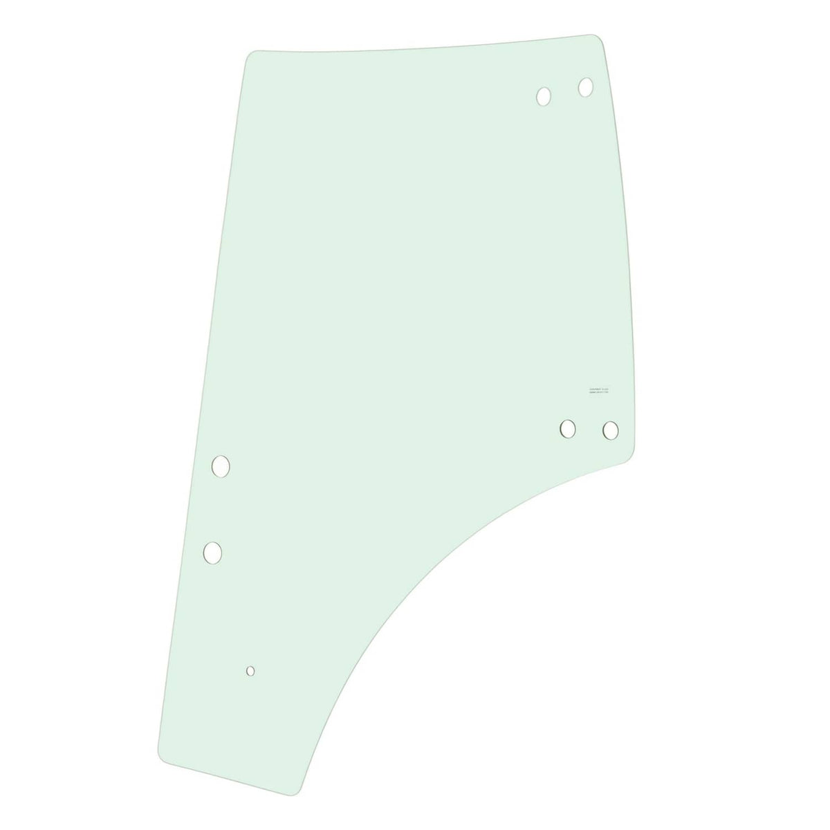 Bethesda Industrial Right Side Cab Door Glass For Kubota M4N071 M5091 M5111 M5040 M5140 M6040 M6060
