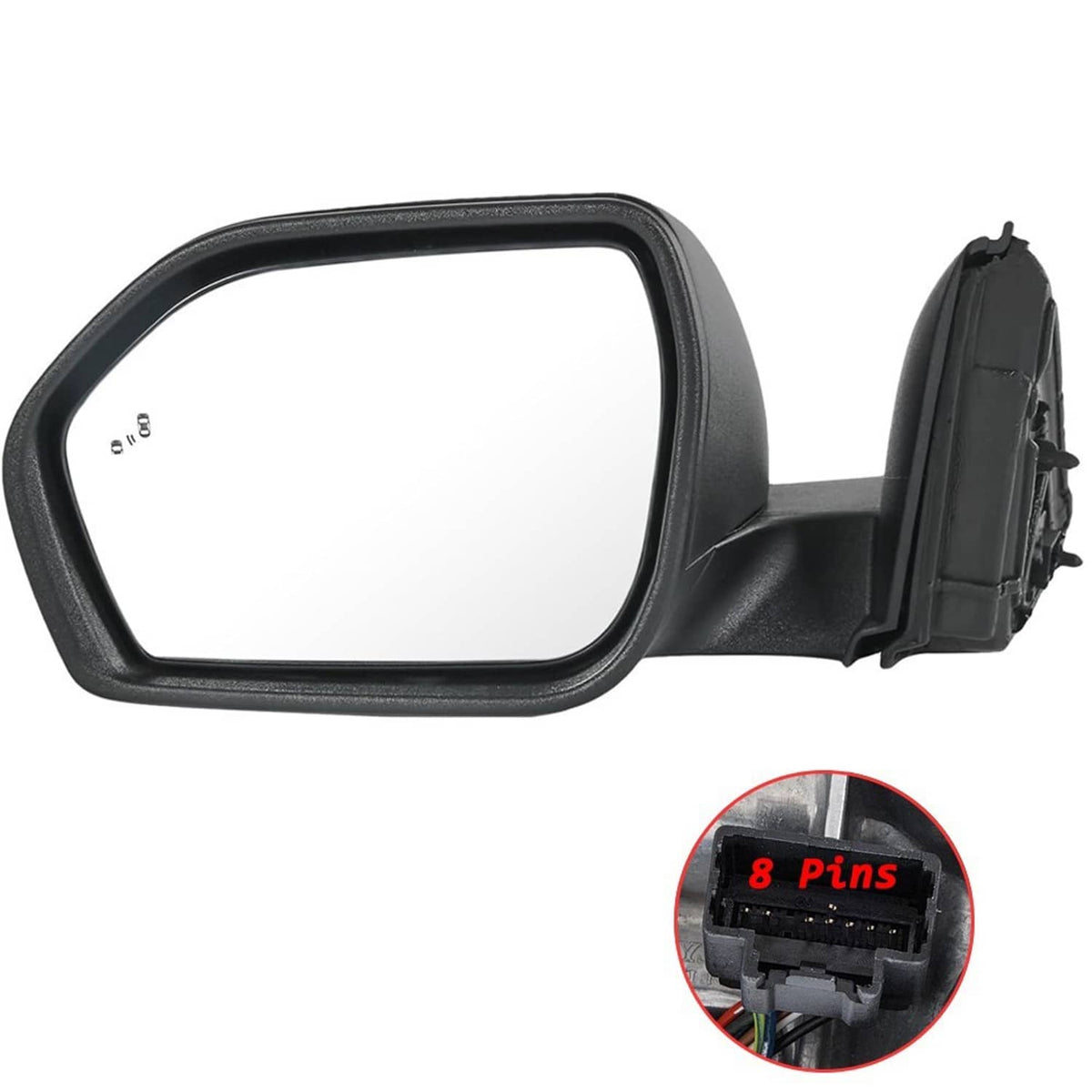 Bethesda Industrial New Left Power Mirror For 2020-2024 Ford Explorer w/ Power Heated Manual Folding