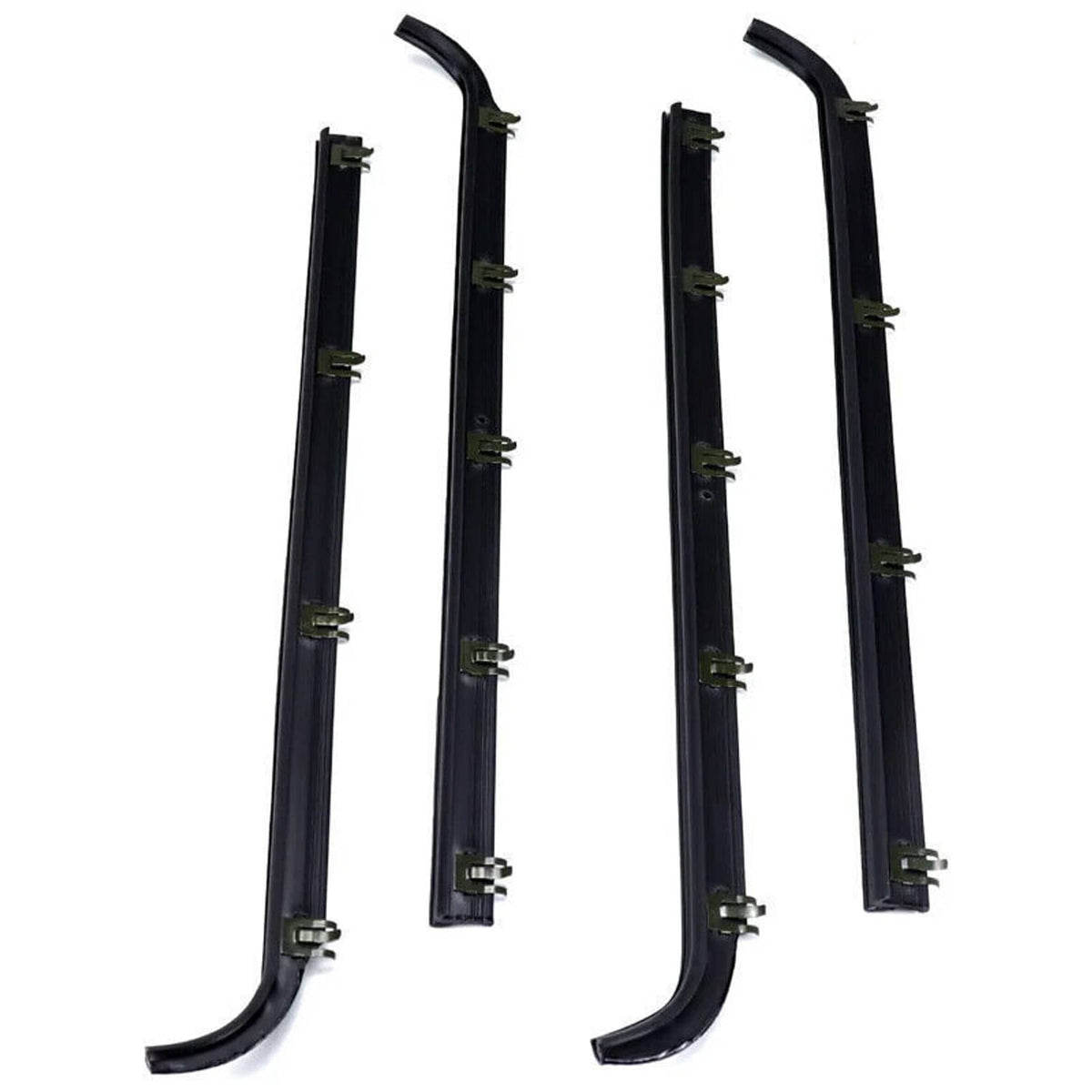 Bethesda Industrial 4PCS Door Window Seal Belt Weatherstrip Kit For 1987- 1997 Ford F150 F250 F350