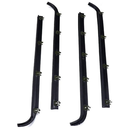 Bethesda Industrial 4PCS Door Window Seal Belt Weatherstrip Kit For 1987- 1997 Ford F150 F250 F350
