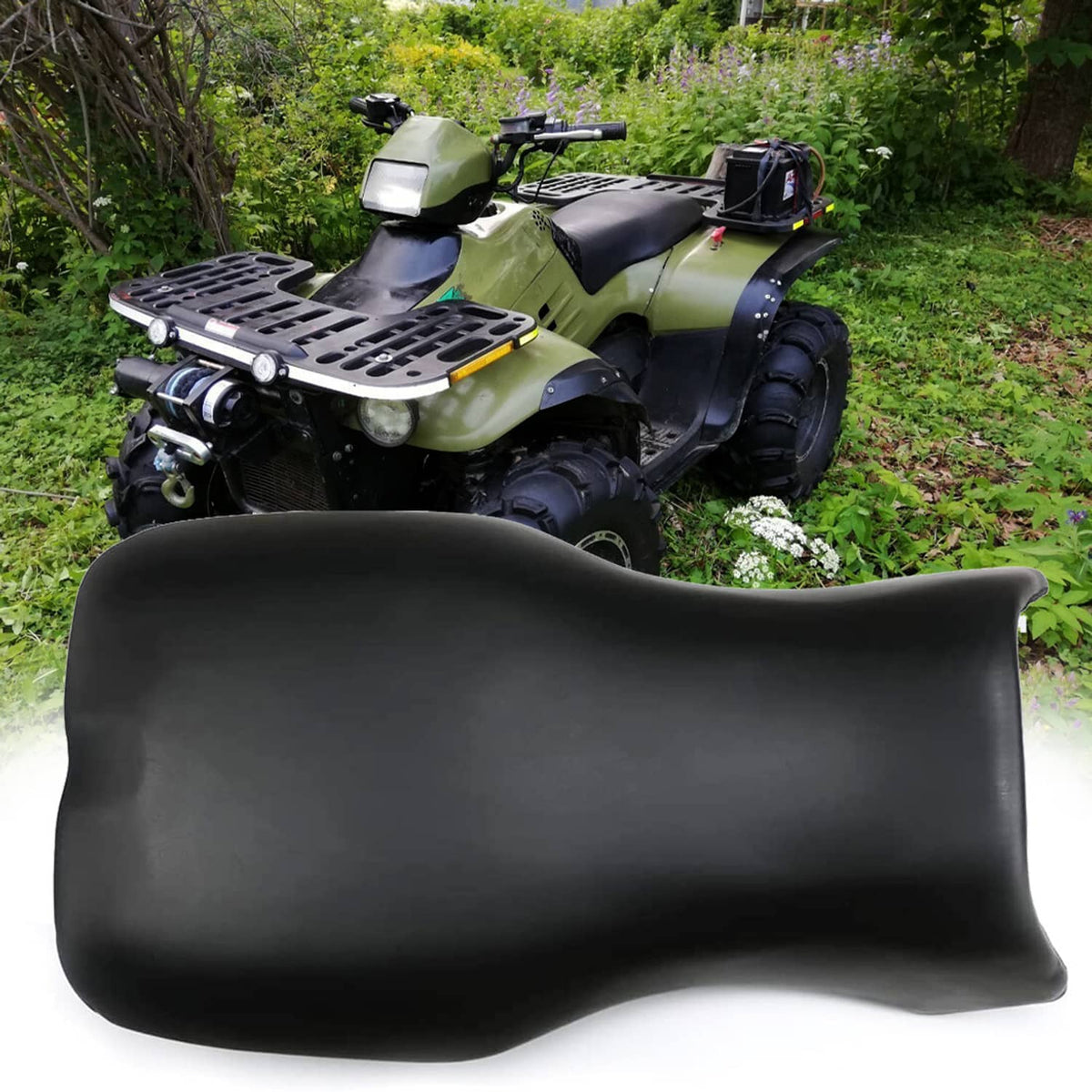 Bethesda Industrial ATV Complete Seat Cover Black for Polaris Sportsman 500 700 800 EFI HO 2005-2013