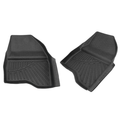 Bethesda Industrial Floor Mats For 2011-2014 Ford Explorer Bench Seating All Weather (3 Rows Liners)