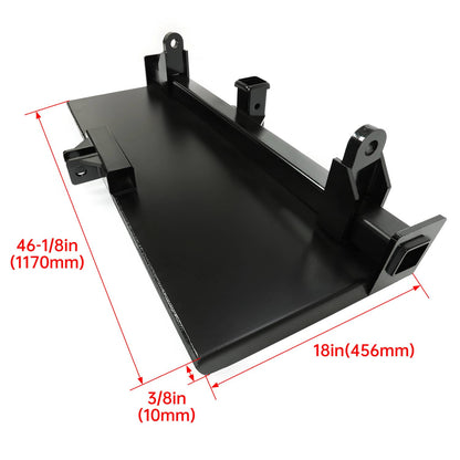 Bethesda Industrial 3-Point Attachment Adapter Hitch Adjustable Skid Steer Loader Tractor